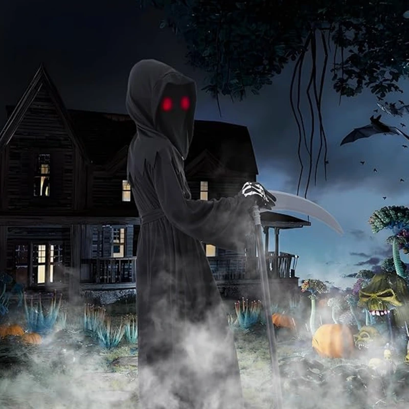 Halloween Trick or Treat Spooky Kids Grim Reaper Costume
